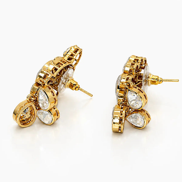 Aurelia Cascade Kundan Drops