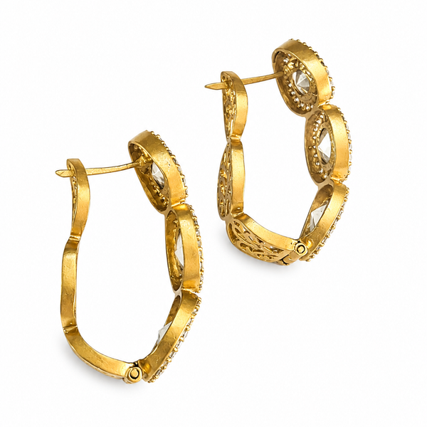 Aurelia Heritage Halo Studs ( SZ 450)