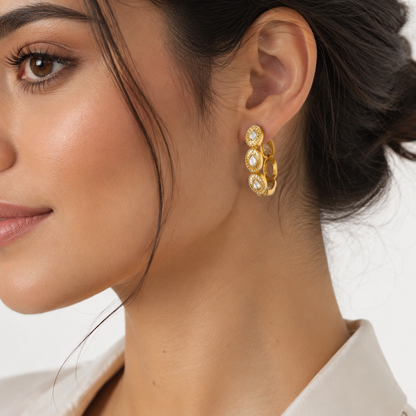 Aurelia Heritage Halo Studs ( SZ 450)