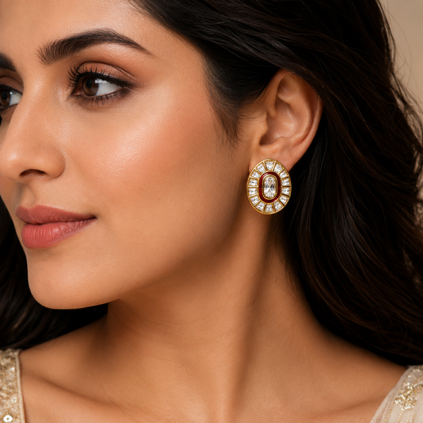 Aurelia Heritage Halo Studs ( SZ 450)