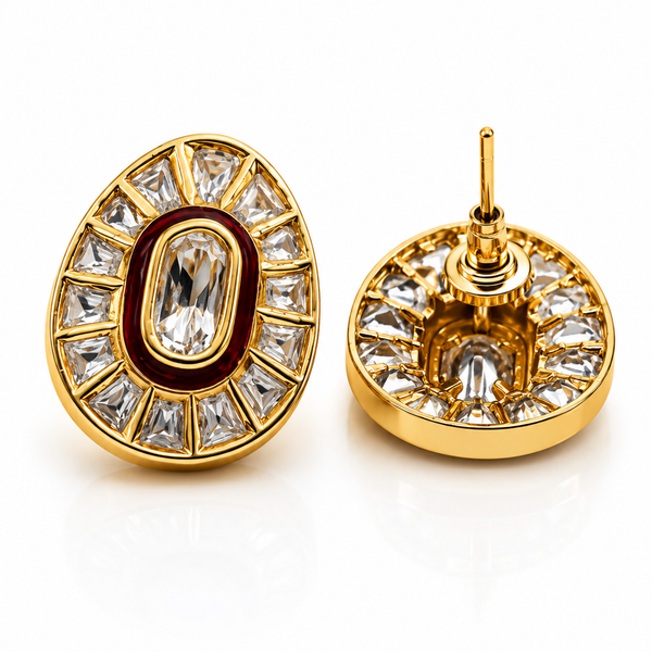 Aurelia Heritage Halo Studs ( SZ 450)