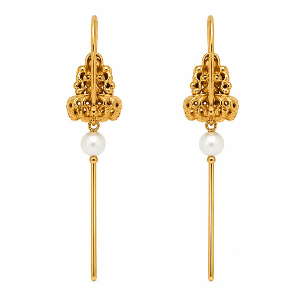 Aurora Devi Pearl Earrings