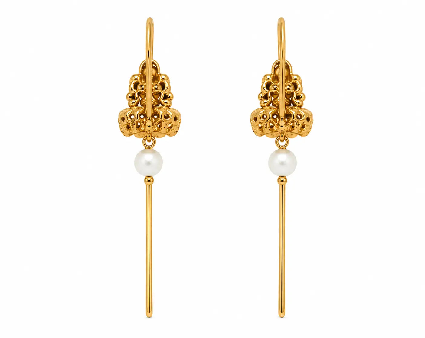 Aurora Devi Pearl Earrings