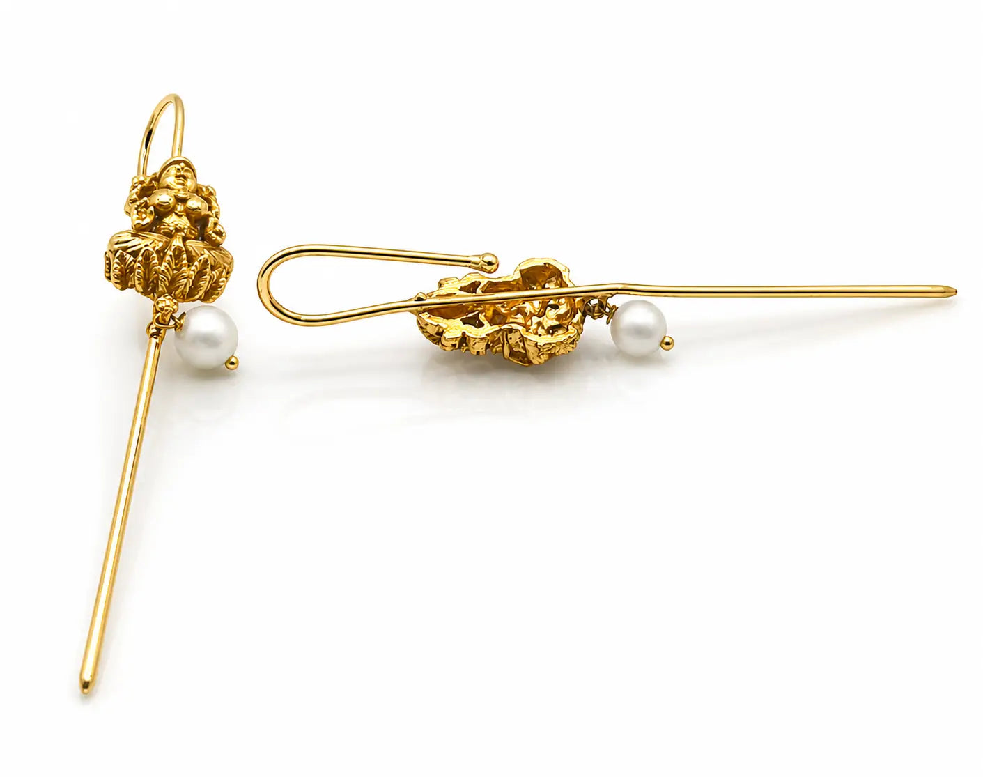 Aurora Devi Pearl Earrings