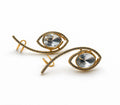 Aurora Halo Arc Earrings