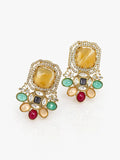 Aurora Heritage Gemstone Statement Earrings