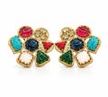 Aurora Multi colour Statement Earrings