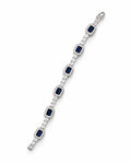 Blue Sapphire Tennis Bracelet
