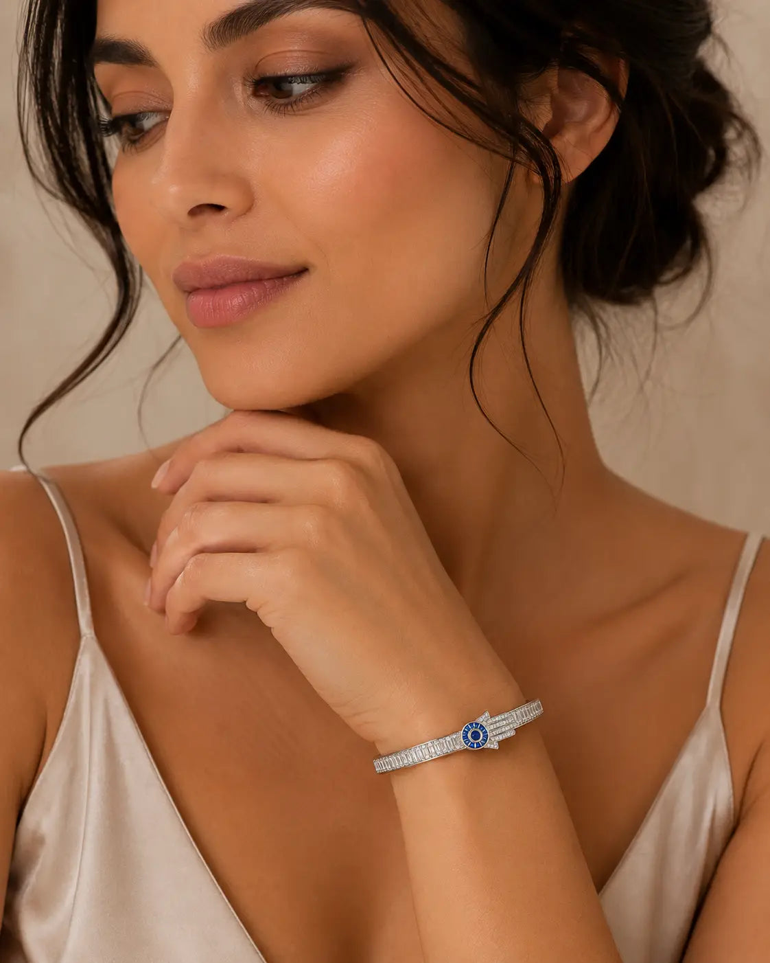Celeste Hamsa Bracelet