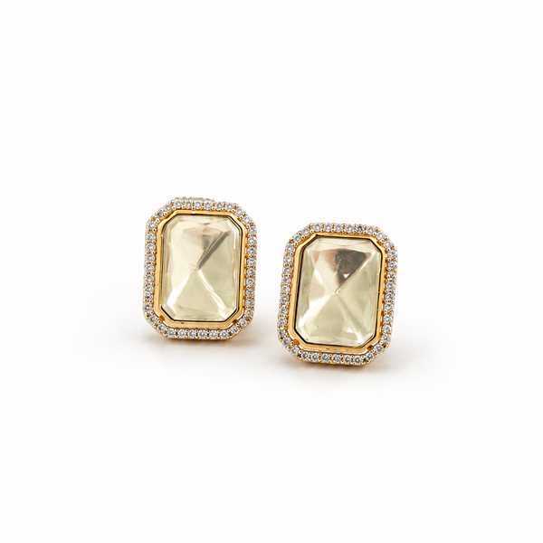 Champagne Stud Earrings