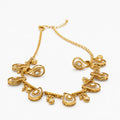 Heirloom Paisley Statement Necklace