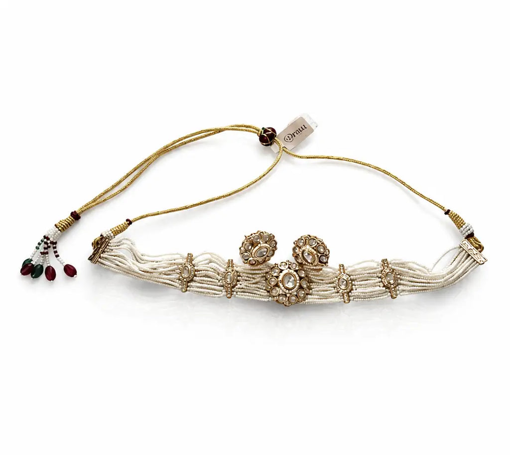 Ivory Royale Pearl Choker Set