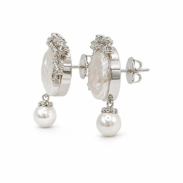 Opaline Baroque Pearl Statement Set