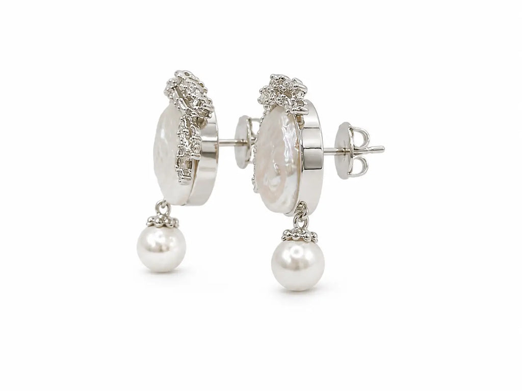 Opaline Baroque Pearl Statement Set