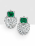 Royal Emerald Chandelier Earrings