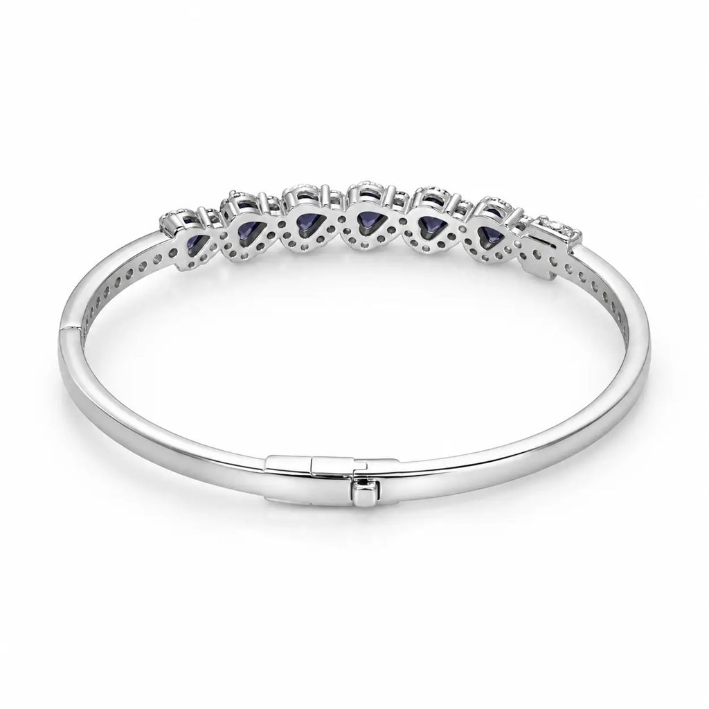 Sapphire and Diamond Accented Bracelet