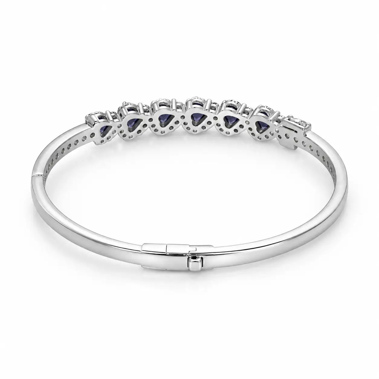 Sapphire and Diamond Accented Bracelet