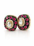 Zarina Emerald Doom Studs